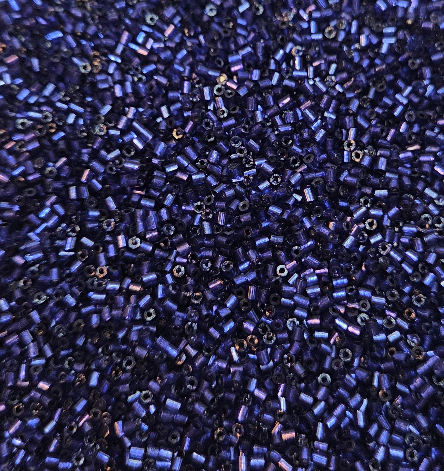 Midnight blue delica beads size 11/0