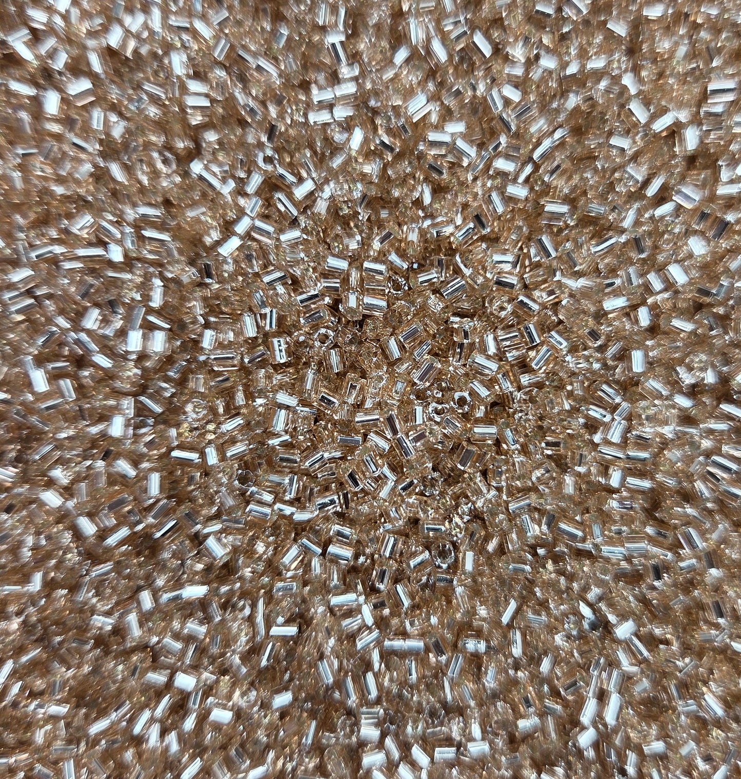 Champagne Gold Silver Lined 11/0 Delica Beads