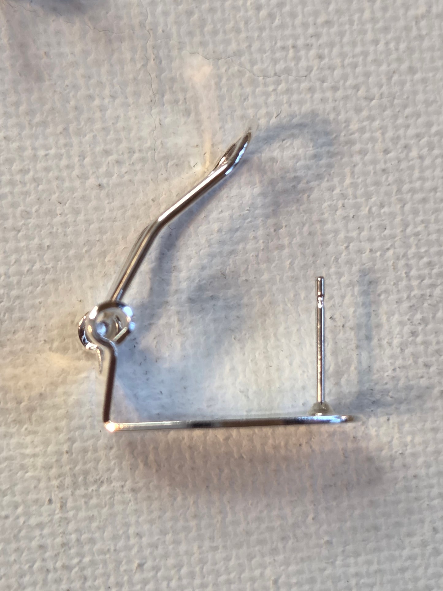 Silver Finger Nail Posts
