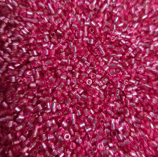 Pink Silver Lined 11/0 Delica