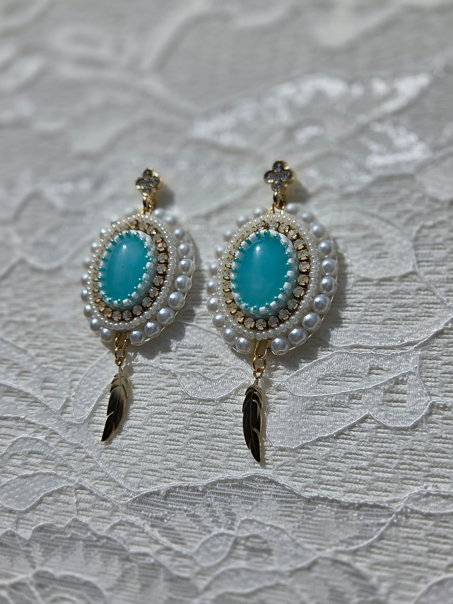 Tranquil Waters Amazonite Earrings